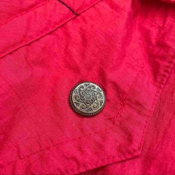 VINTAGE 80s Batwing RE Sport Windbreaker Quilted Jacket - Picture 5 of 8